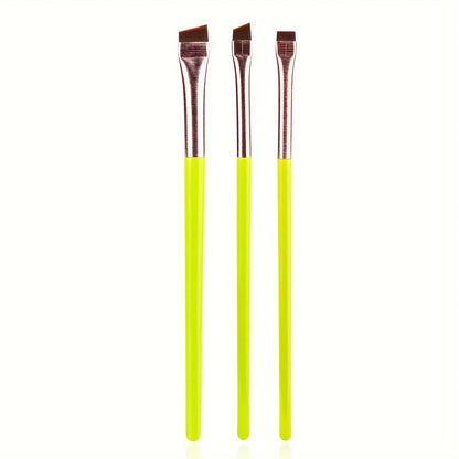 3-Piece Precision Makeup Brush Set | Wovetsa