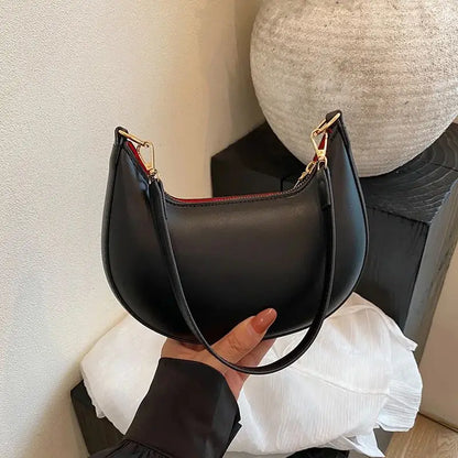 Sequin Half Moon Shoulder Bag | Wovetsa