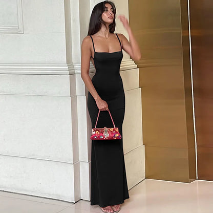 Y2K Strapless Bodycon Midi Dress | Wovetsa