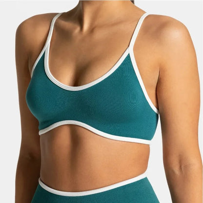 Backless Knit Sports Bra & Yoga Top | Wovetsa