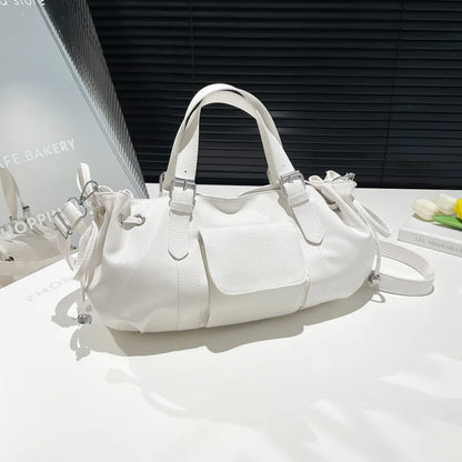 PU Leather Pillow Crossbody Bag | Wovetsa