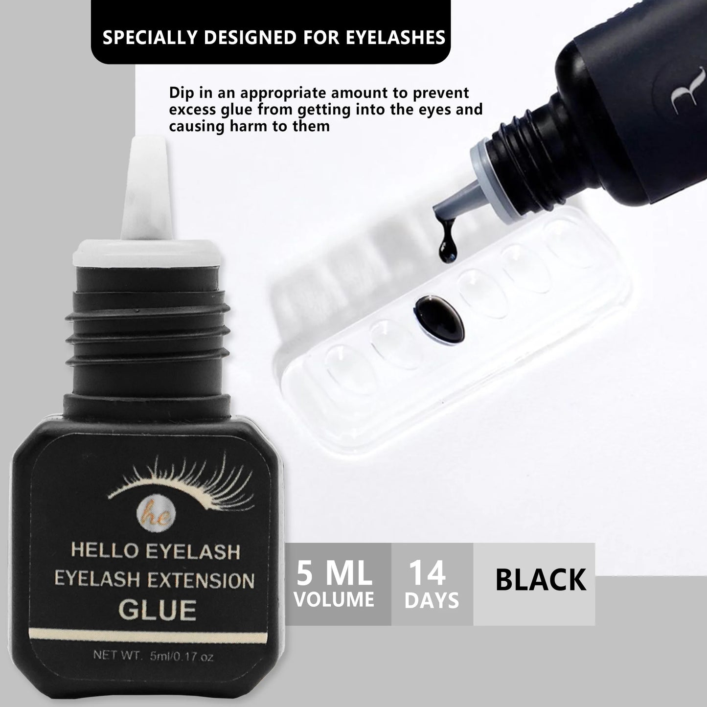 Eyelash Extension Glue Fast Drying | Wovetsa