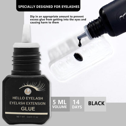 Eyelash Extension Glue Fast Drying | Wovetsa