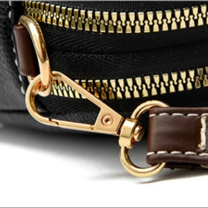 Genuine Leather Shell Flap Crossbody Bag | Wovetsa