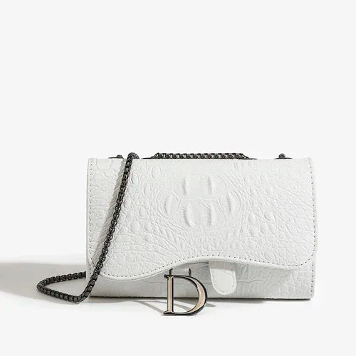 Sequin Chain Flap Crossbody Bag | Wovetsa