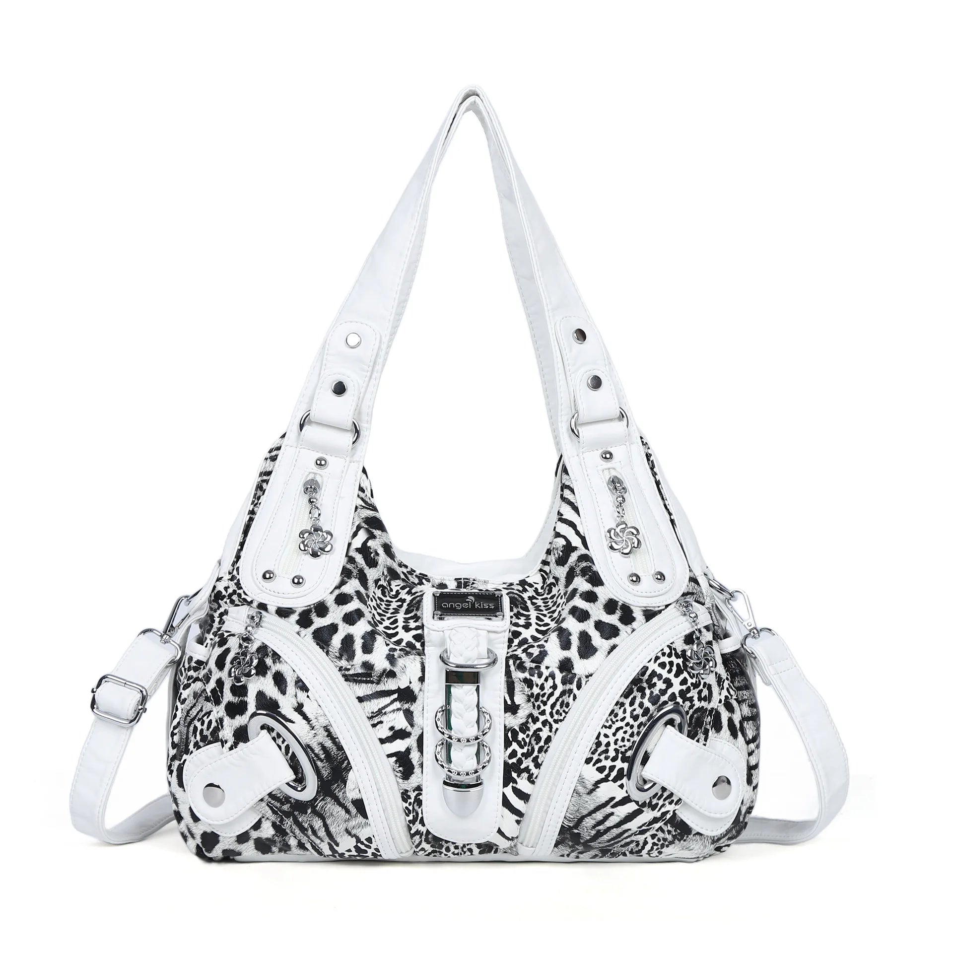 Leopard Print Hobo Shoulder Bag | Wovetsa