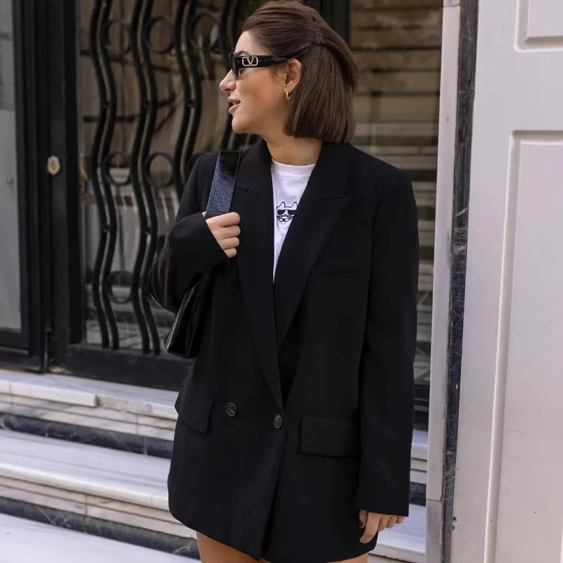 Structured Office Blazer | Wovetsa
