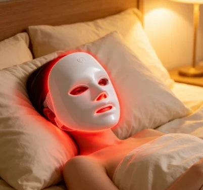 7-Color LED Light Therapy Face Mask for Women — Anti-Aging, Acne & Skin Renewal | Wovetsa