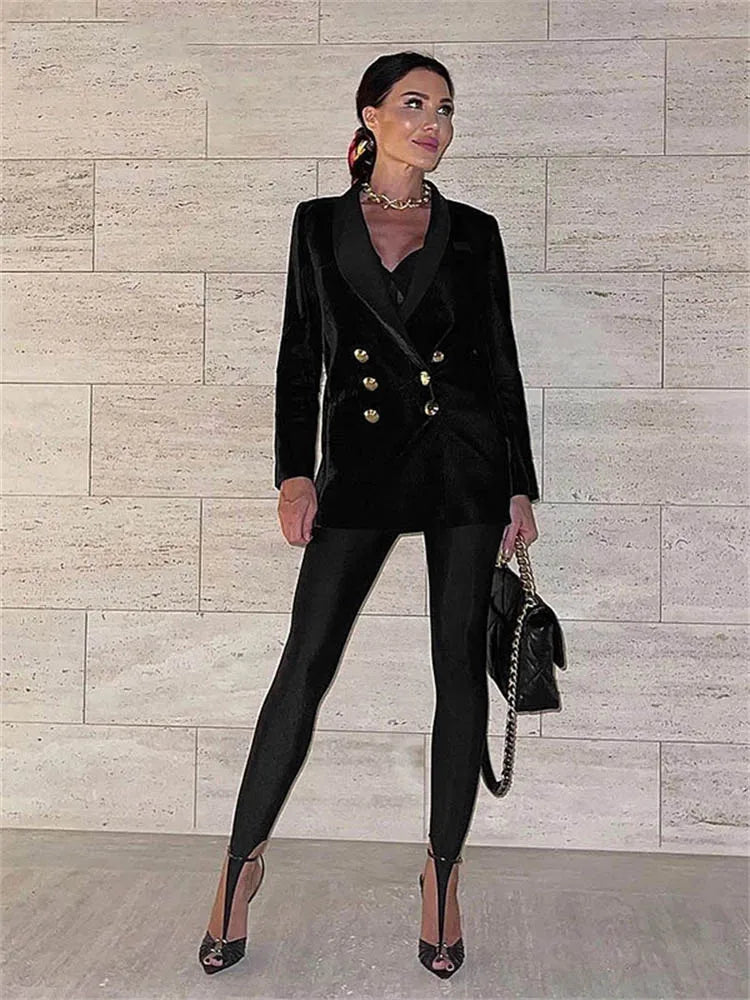 High-Waist Skinny Y2K Pants | Wovetsa