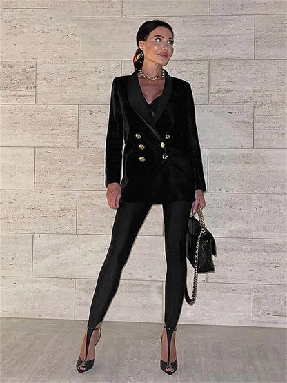 High-Waist Skinny Y2K Pants | Wovetsa