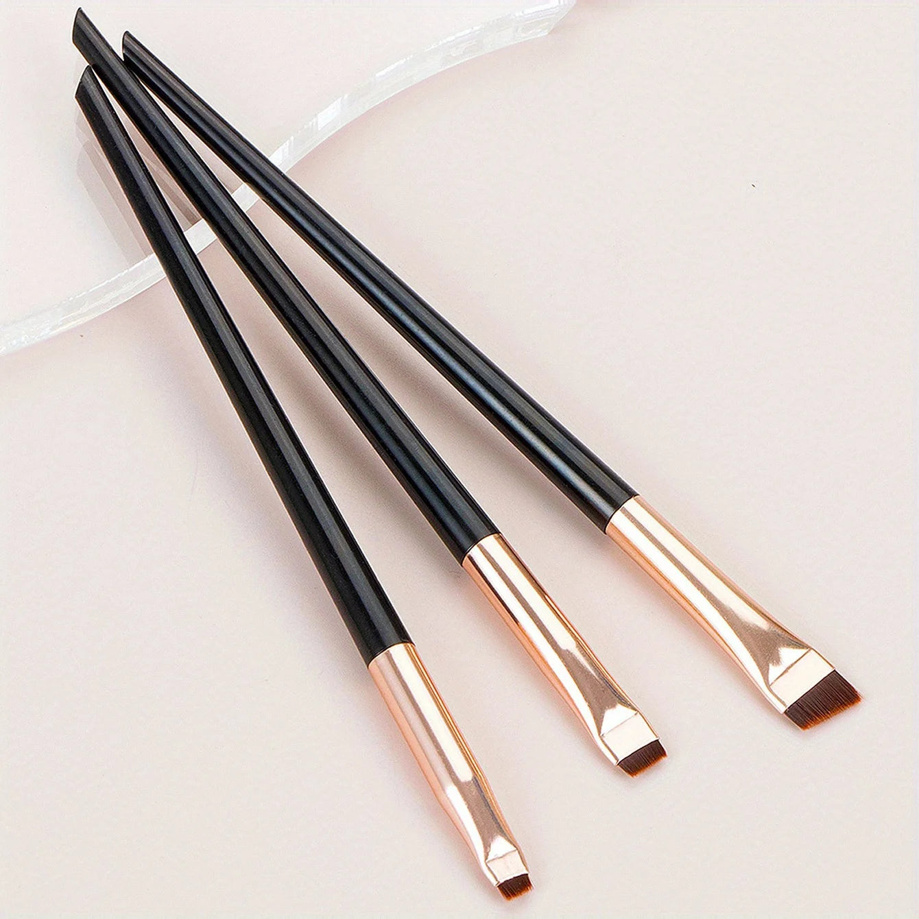 3-Piece Precision Makeup Brush Set | Wovetsa