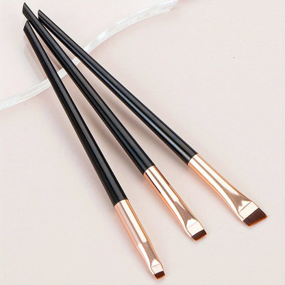 3-Piece Precision Makeup Brush Set | Wovetsa
