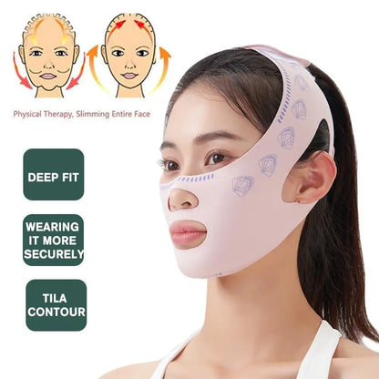 V-Line Face Lifting & Chin Slimming Sleep Mask | Wovetsa