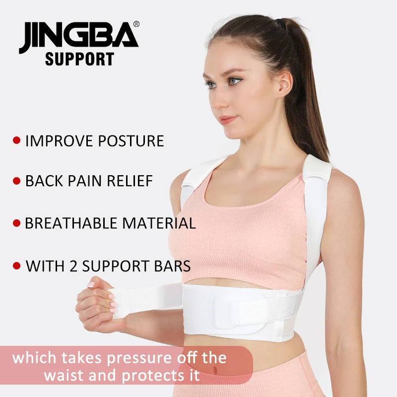 Adjustable Posture Corrector Back Brace for Women & Men | Wovetsa