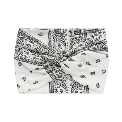 Wide Twisted Turban Headband for Women — Boho Yoga Hair Band | Wovetsa