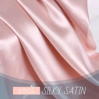Silky Satin Pillowcase for Hair & Skin | Wovetsa