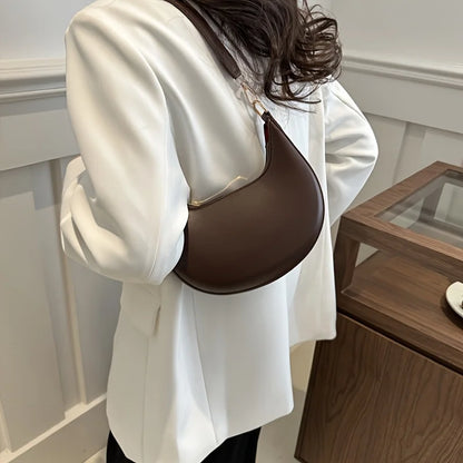 Sequin Half Moon Shoulder Bag | Wovetsa