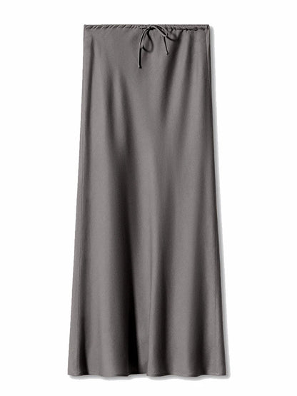 Satin Maxi Skirt | Wovetsa