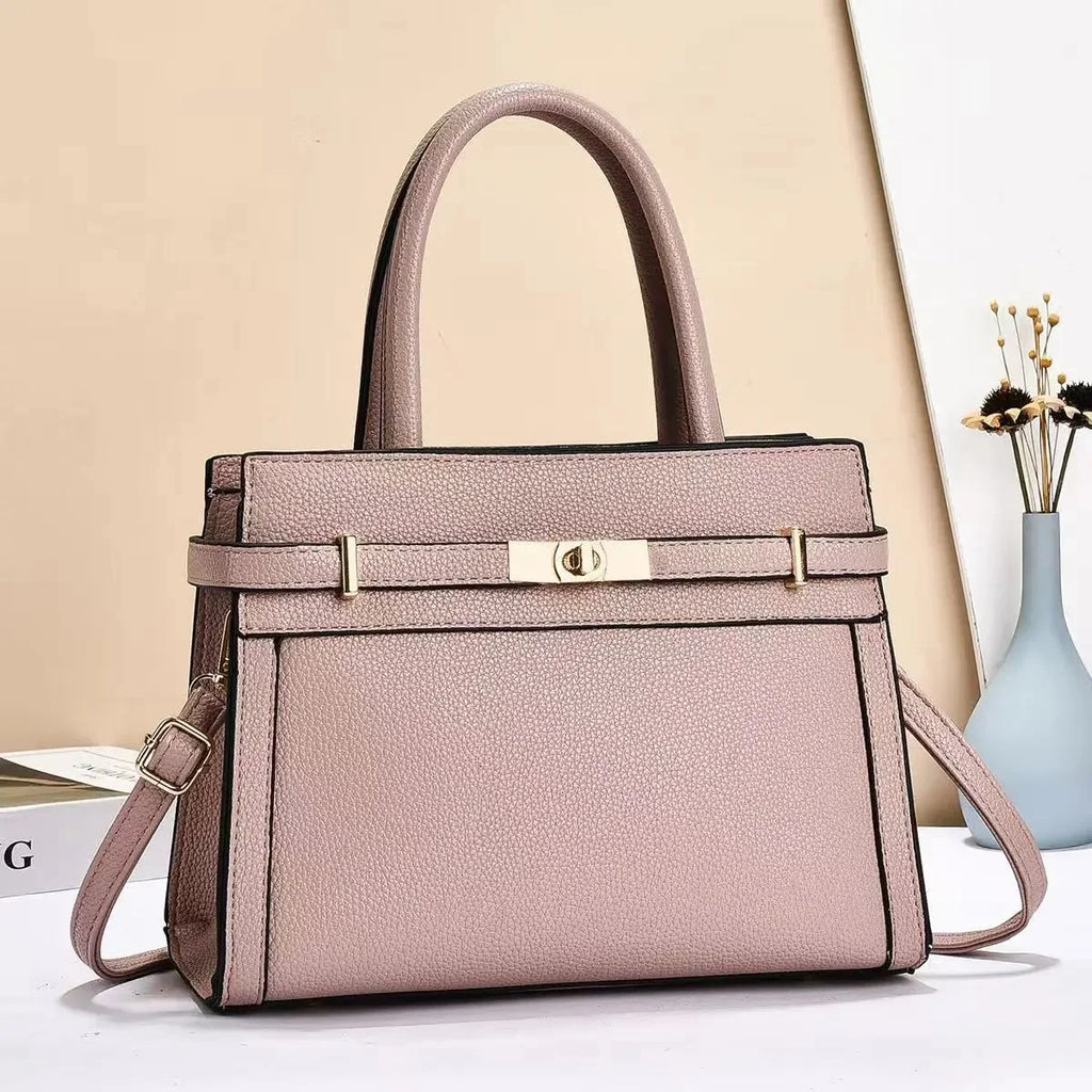Minimalist PU Leather Crossbody Bag | Wovetsa