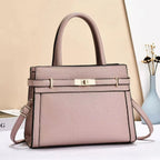Minimalist PU Leather Crossbody Bag | Wovetsa
