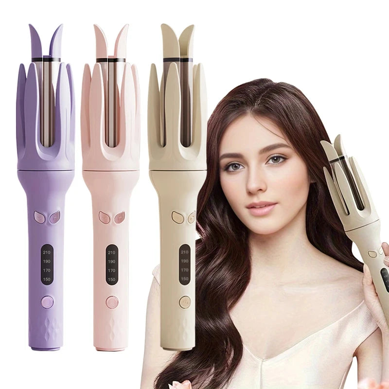 Automatic 28mm Negative Ion Hair Curler | Wovetsa