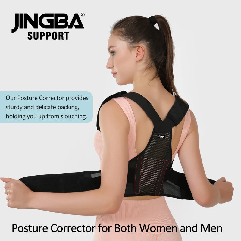 Adjustable Posture Corrector Back Brace for Women & Men | Wovetsa