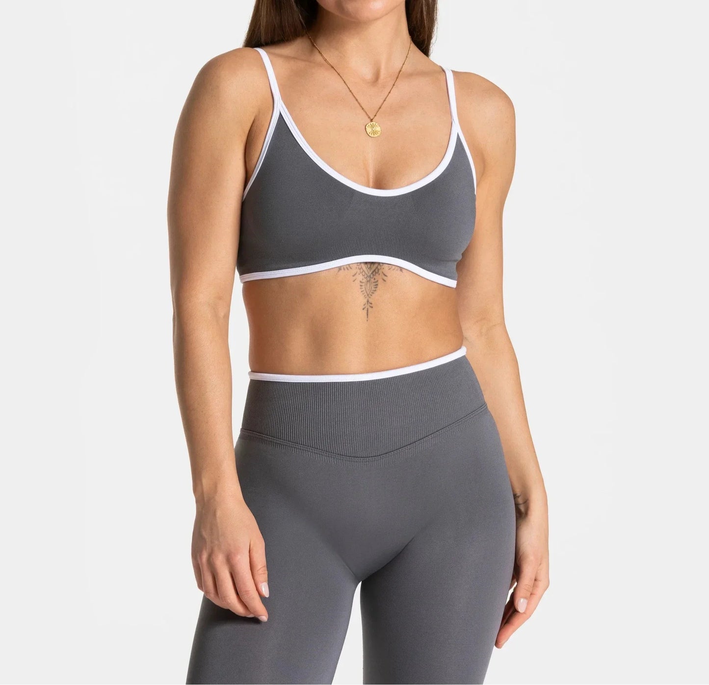Backless Knit Sports Bra & Yoga Top | Wovetsa