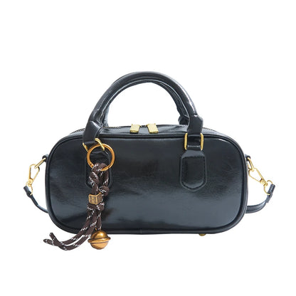 Vintage Mini PU Leather Shoulder Bag | Wovetsa