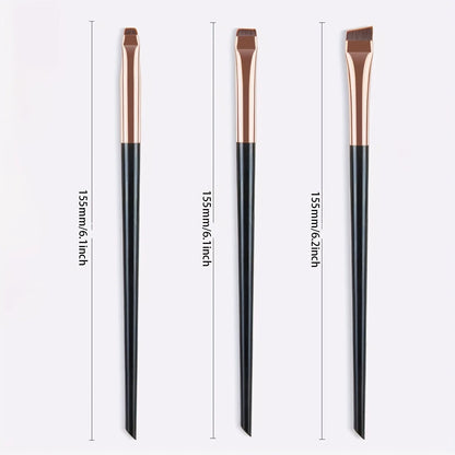 3-Piece Precision Makeup Brush Set | Wovetsa