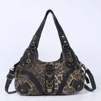 Leopard Print Hobo Shoulder Bag | Wovetsa