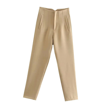 High Waist Pencil Pants | Wovetsa