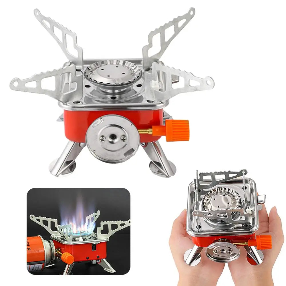 Portable Foldable Camping Gas Stove | Wovetsa