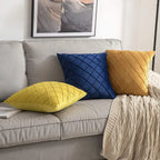Cushion Cover Soft Velvet Geometric Funda Cojin 45×45cm Decorative Patio Furniture Pillowcase For Couch Balcony