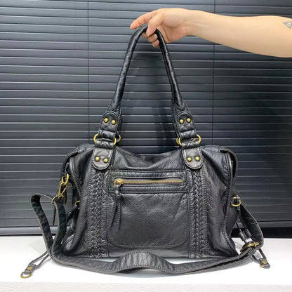 Y2K Motorcycle Shoulder Bag | Wovetsa