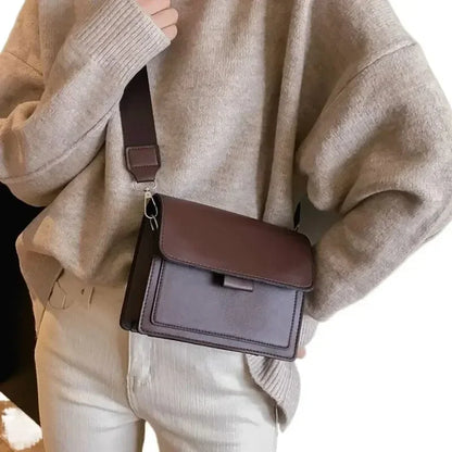 Small Flap Crossbody Messenger Bag | Wovetsa