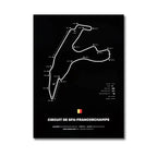 Formula 1 Racing Canvas Wall Art Print | Wovetsa