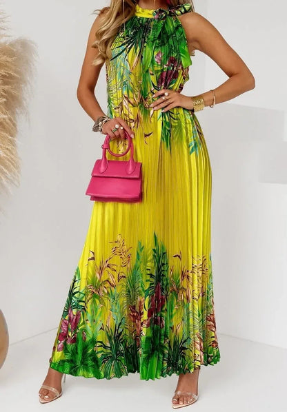 Halter Maxi Dress | Wovetsa