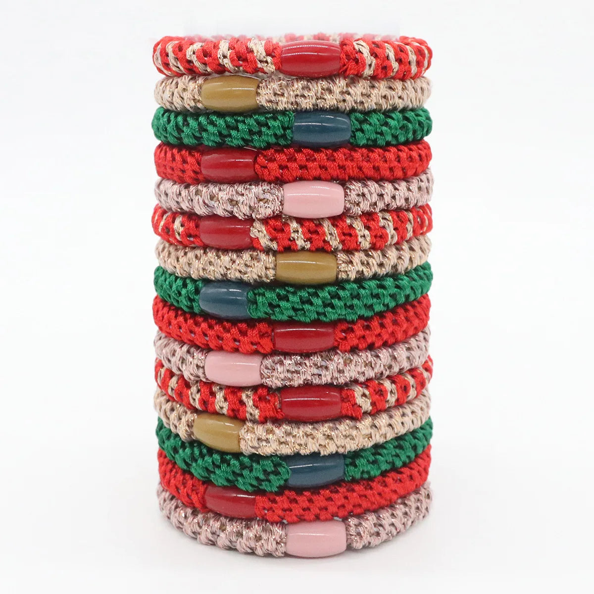 Elastic Hair Ties Set 10 Pcs | Wovetsa
