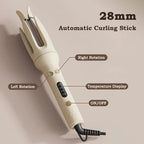 Automatic 28mm Negative Ion Hair Curler | Wovetsa