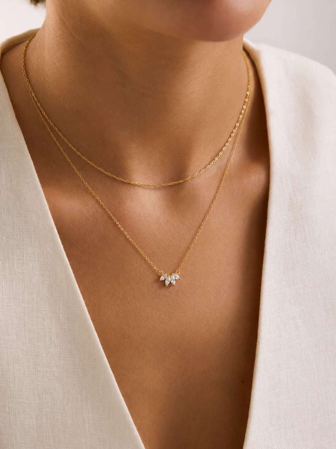Gold Pendant Necklace Collection | Wovetsa