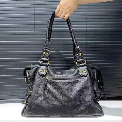 Y2K Motorcycle Shoulder Bag | Wovetsa